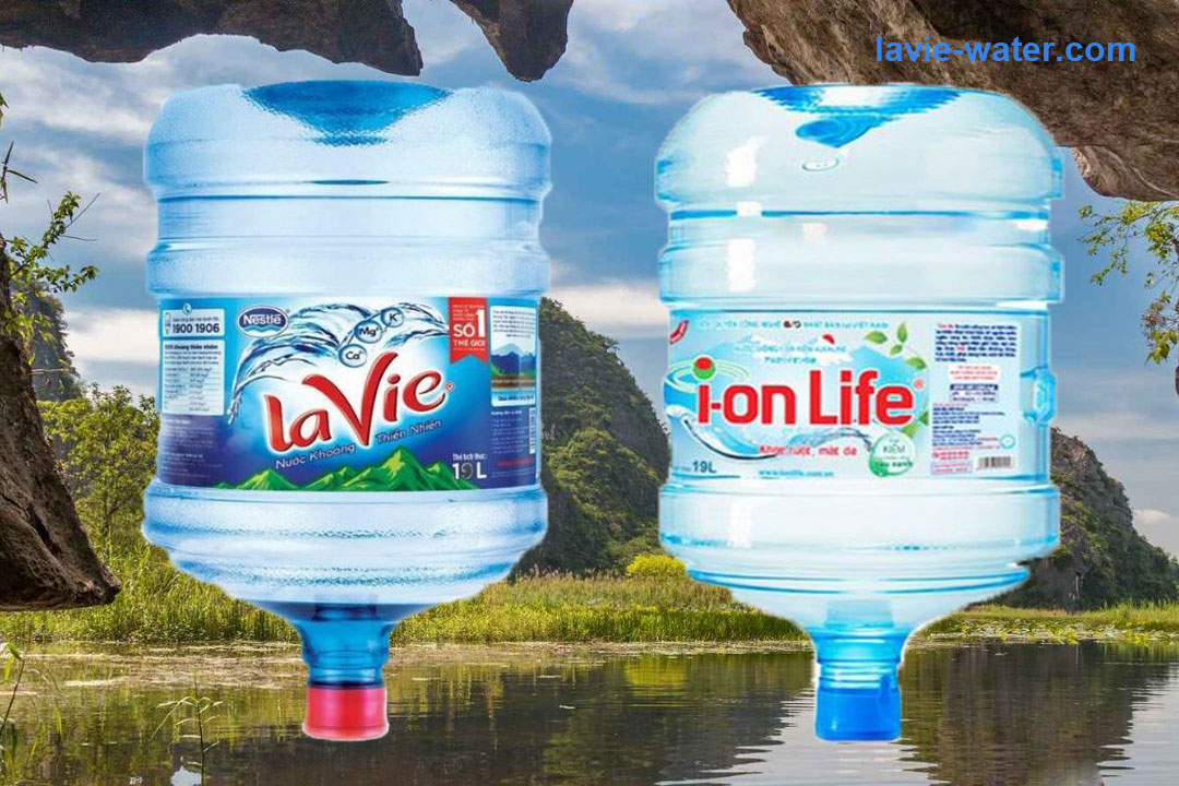 Nước khoáng LaVie và nước kiềm i-on Life khác biệt ra sao?