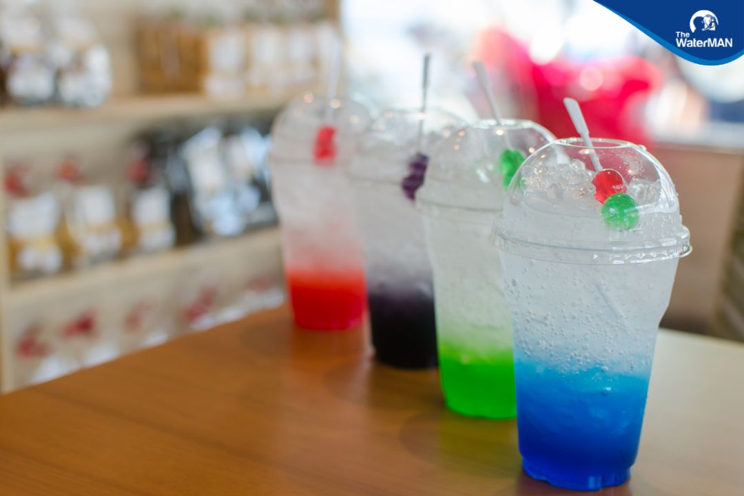 Pha soda từ nước khoáng